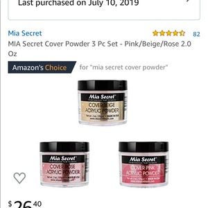Mia secret 3 powder set